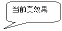 圆角矩形标注: 当前页效果

